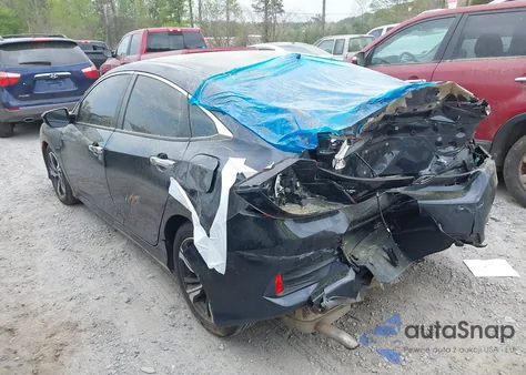 2018 Honda Civic Touring from USA, damaged, VIN JHMFC1F94JX022779